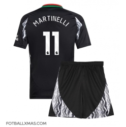 Arsenal Gabriel Martinelli #11 Bortedraktsett Barn 2024-25 Kortermet (+ Korte bukser)