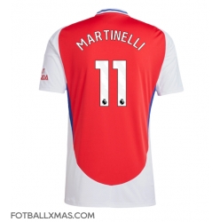 Arsenal Gabriel Martinelli #11 Hjemmedrakt 2024-25 Kortermet