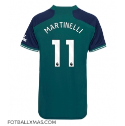 Arsenal Gabriel Martinelli #11 Tredjedrakt Dame 2023-24 Kortermet