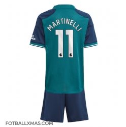 Arsenal Gabriel Martinelli #11 Tredjedraktsett Barn 2023-24 Kortermet (+ Korte bukser)