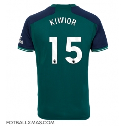 Arsenal Jakub Kiwior #15 Tredjedrakt 2023-24 Kortermet