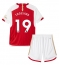 Arsenal Leandro Trossard #19 Hjemmedraktsett Barn 2023-24 Kortermet (+ Korte bukser)