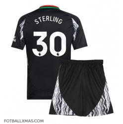 Arsenal Raheem Sterling #30 Bortedraktsett Barn 2024-25 Kortermet (+ Korte bukser)