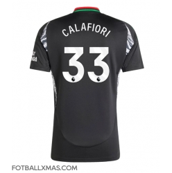 Arsenal Riccardo Calafiori #33 Bortedrakt 2024-25 Kortermet