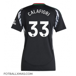 Arsenal Riccardo Calafiori #33 Bortedrakt Dame 2024-25 Kortermet