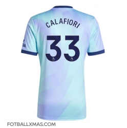 Arsenal Riccardo Calafiori #33 Tredjedrakt 2024-25 Kortermet