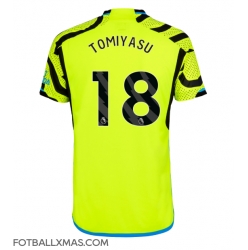 Arsenal Takehiro Tomiyasu #18 Bortedrakt 2023-24 Kortermet