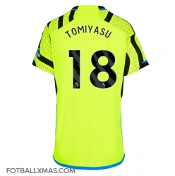 Arsenal Takehiro Tomiyasu #18 Bortedrakt Dame 2023-24 Kortermet