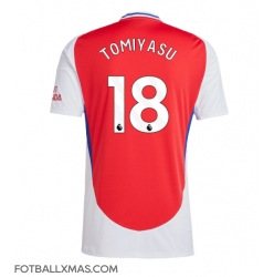 Arsenal Takehiro Tomiyasu #18 Hjemmedrakt 2024-25 Kortermet