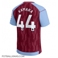 Aston Villa Boubacar Kamara #44 Hjemmedrakt 2023-24 Kortermet