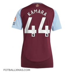 Aston Villa Boubacar Kamara #44 Hjemmedrakt Dame 2024-25 Kortermet