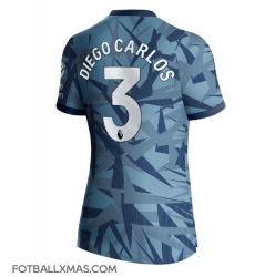 Aston Villa Diego Carlos #3 Tredjedrakt Dame 2023-24 Kortermet