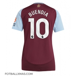 Aston Villa Emiliano Buendia #10 Hjemmedrakt Dame 2024-25 Kortermet