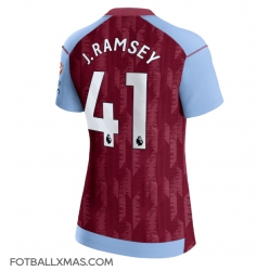 Aston Villa Jacob Ramsey #41 Hjemmedrakt Dame 2023-24 Kortermet