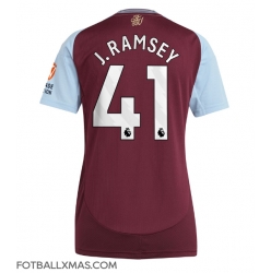 Aston Villa Jacob Ramsey #41 Hjemmedrakt Dame 2024-25 Kortermet