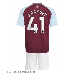 Aston Villa Jacob Ramsey #41 Hjemmedraktsett Barn 2024-25 Kortermet (+ Korte bukser)