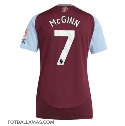 Aston Villa John McGinn #7 Hjemmedrakt Dame 2024-25 Kortermet