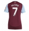 Aston Villa John McGinn #7 Hjemmedrakt Dame 2024-25 Kortermet