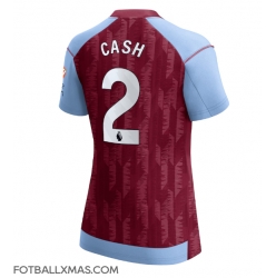 Aston Villa Matty Cash #2 Hjemmedrakt Dame 2023-24 Kortermet