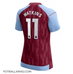 Aston Villa Ollie Watkins #11 Hjemmedrakt Dame 2023-24 Kortermet