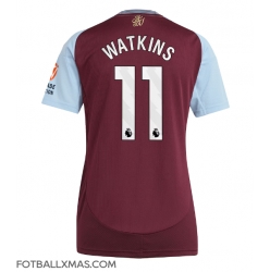 Aston Villa Ollie Watkins #11 Hjemmedrakt Dame 2024-25 Kortermet