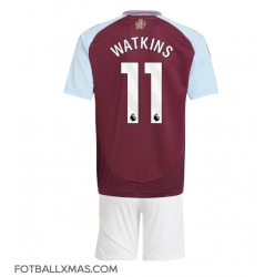 Aston Villa Ollie Watkins #11 Hjemmedraktsett Barn 2024-25 Kortermet (+ Korte bukser)