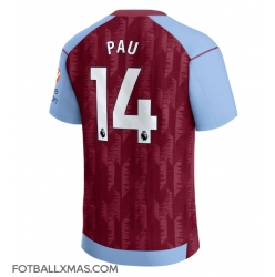 Aston Villa Pau Torres #14 Hjemmedrakt 2023-24 Kortermet