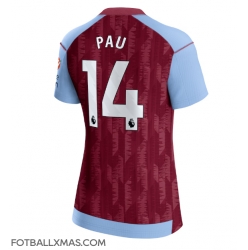 Aston Villa Pau Torres #14 Hjemmedrakt Dame 2023-24 Kortermet