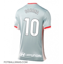 Atletico Madrid Angel Correa #10 Bortedrakt Dame 2024-25 Kortermet