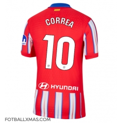 Atletico Madrid Angel Correa #10 Hjemmedrakt 2024-25 Kortermet