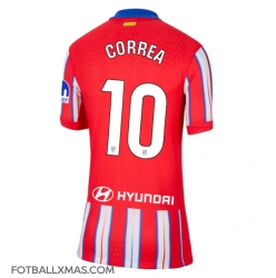 Atletico Madrid Angel Correa #10 Hjemmedrakt Dame 2024-25 Kortermet