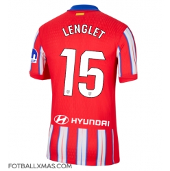 Atletico Madrid Clement Lenglet #15 Hjemmedrakt 2024-25 Kortermet