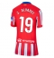 Atletico Madrid Julian Alvarez #19 Hjemmedrakt Dame 2024-25 Kortermet