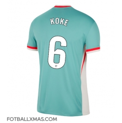 Atletico Madrid Koke #6 Bortedrakt 2024-25 Kortermet