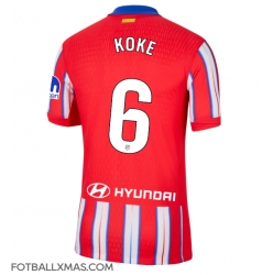 Atletico Madrid Koke #6 Hjemmedrakt 2024-25 Kortermet