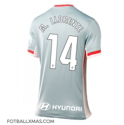 Atletico Madrid Marcos Llorente #14 Bortedrakt Dame 2024-25 Kortermet