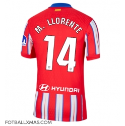 Atletico Madrid Marcos Llorente #14 Hjemmedrakt 2024-25 Kortermet