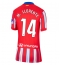 Atletico Madrid Marcos Llorente #14 Hjemmedrakt Dame 2024-25 Kortermet