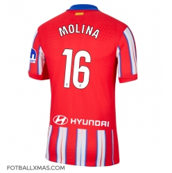 Atletico Madrid Nahuel Molina #16 Hjemmedrakt 2024-25 Kortermet