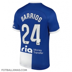 Atletico Madrid Pablo Barrios #24 Bortedrakt 2023-24 Kortermet