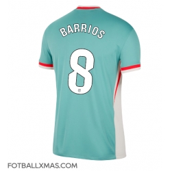 Atletico Madrid Pablo Barrios #8 Bortedrakt 2024-25 Kortermet