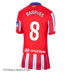 Atletico Madrid Pablo Barrios #8 Hjemmedrakt Dame 2024-25 Kortermet