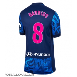 Atletico Madrid Pablo Barrios #8 Tredjedrakt Dame 2024-25 Kortermet