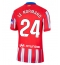 Atletico Madrid Robin Le Normand #24 Hjemmedrakt 2024-25 Kortermet