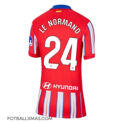 Atletico Madrid Robin Le Normand #24 Hjemmedrakt Dame 2024-25 Kortermet