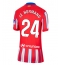 Atletico Madrid Robin Le Normand #24 Hjemmedrakt Dame 2024-25 Kortermet