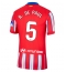 Atletico Madrid Rodrigo De Paul #5 Hjemmedrakt 2024-25 Kortermet