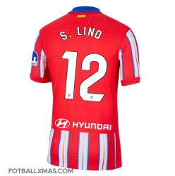 Atletico Madrid Samuel Lino #12 Hjemmedrakt 2024-25 Kortermet