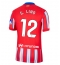 Atletico Madrid Samuel Lino #12 Hjemmedrakt 2024-25 Kortermet