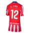 Atletico Madrid Samuel Lino #12 Hjemmedrakt Dame 2024-25 Kortermet